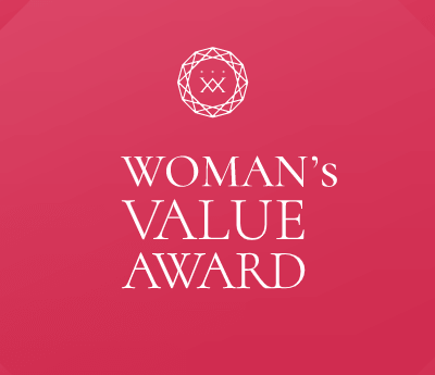 WOMAN‘s VALUE AWARDロゴ